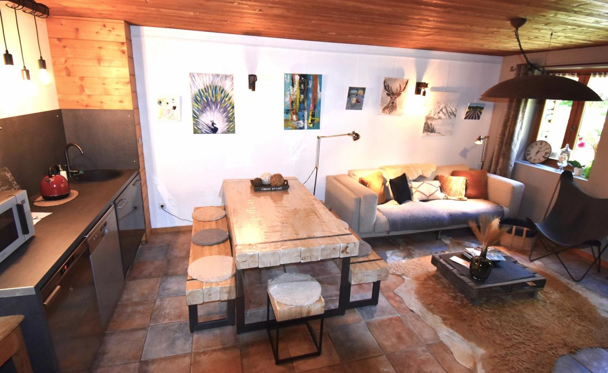 La Cle Des Bois Bed & Breakfast Le Bourg-d'Oisans Exterior photo